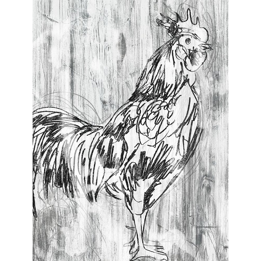 Barnwood Flock III Poster Print - June Erica Vess-VARPDX172629D Image 1