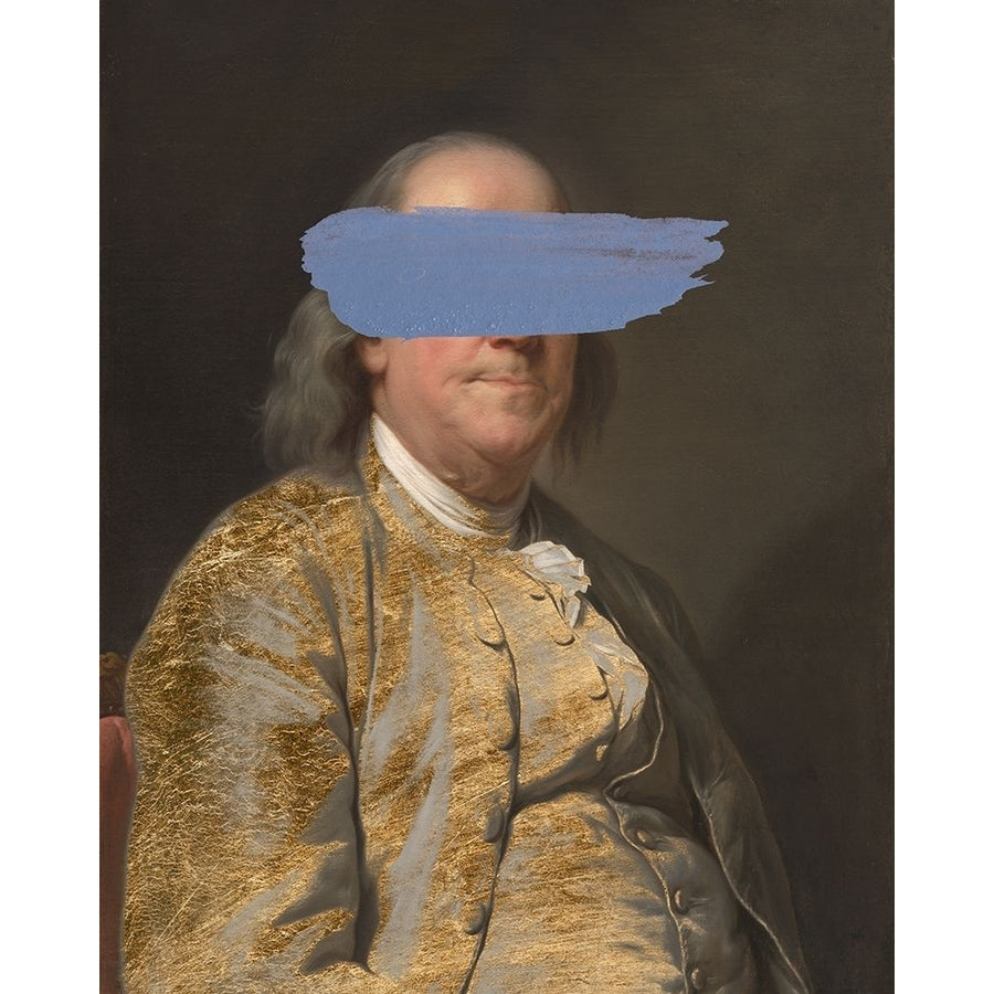 Masked Franklin Poster Print - Jennifer Goldberger-VARPDX172921Z Image 1