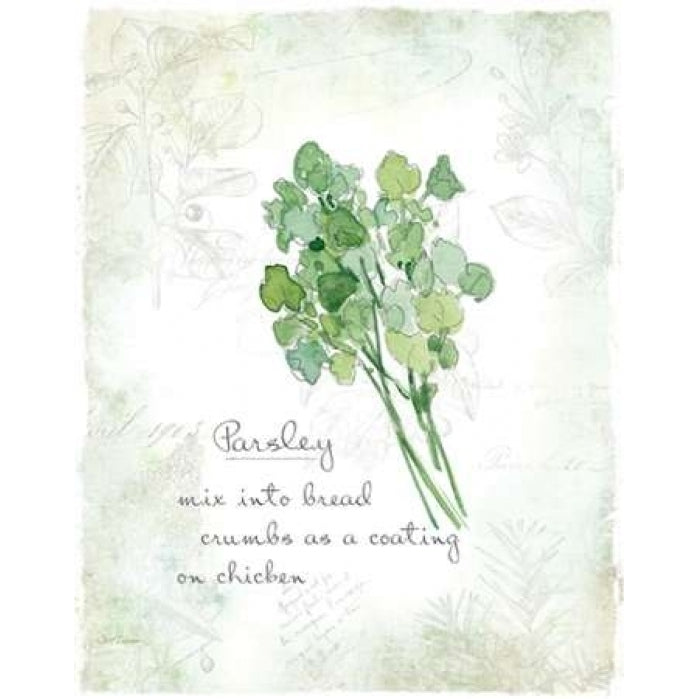 Fresh Parsley Poster Print by Carol Robinson-VARPDX17354 Image 2