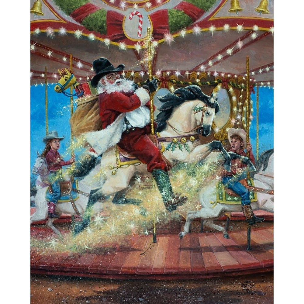 Merry Go Round Poster Print - Jack Sorenson-VARPDX173576Z Image 1