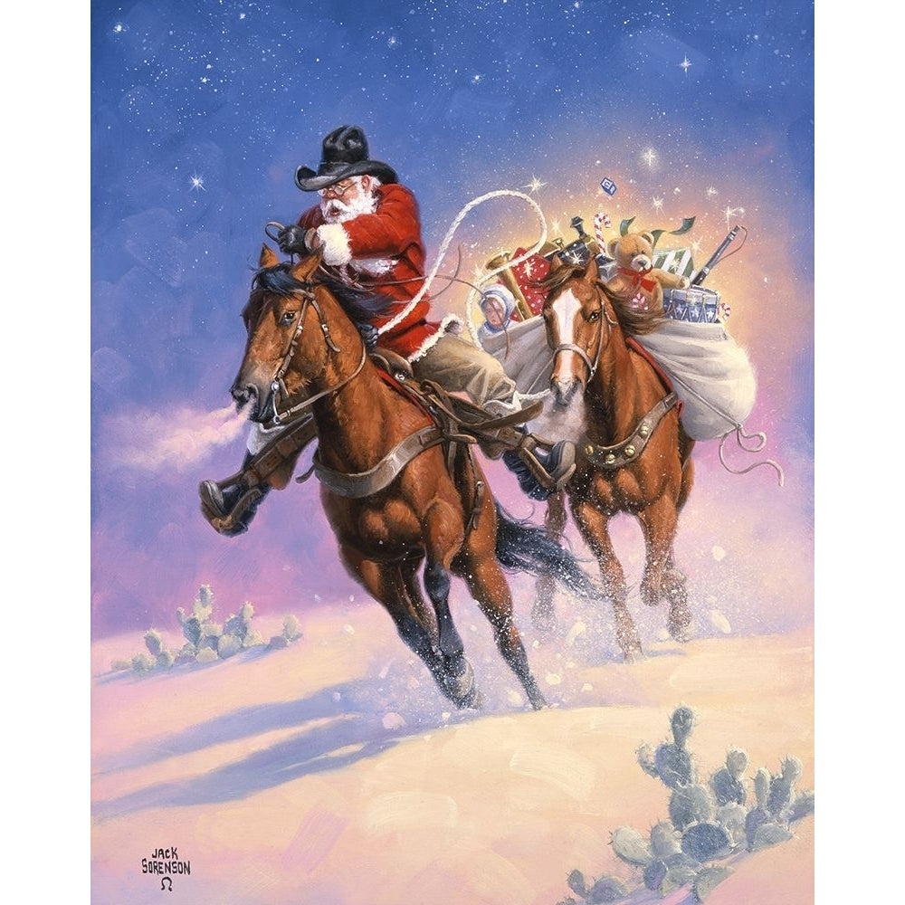 Santas Big Ride Poster Print - Jack Sorenson-VARPDX173579Z Image 1