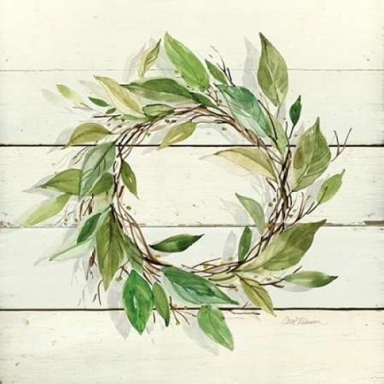 Bay Leaf Wreath Poster Print by Carol Robinson-VARPDX17367 Image 2