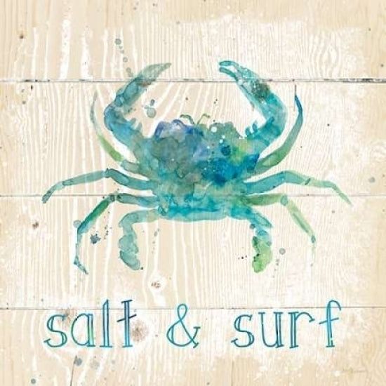 Salt And Surf Poster Print by Carol Robinson-VARPDX17588 Image 1