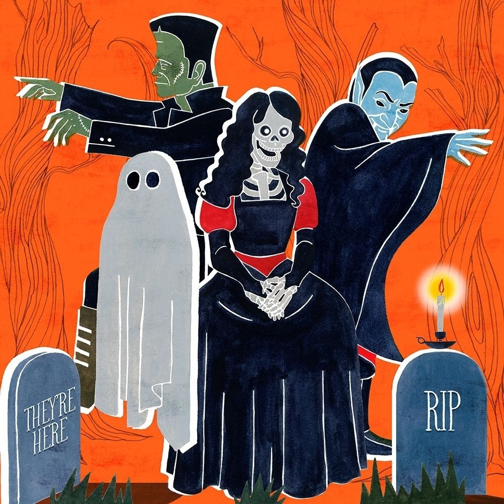 Graveyard Gang I Poster Print - Grace Popp-VARPDX176113D Image 1