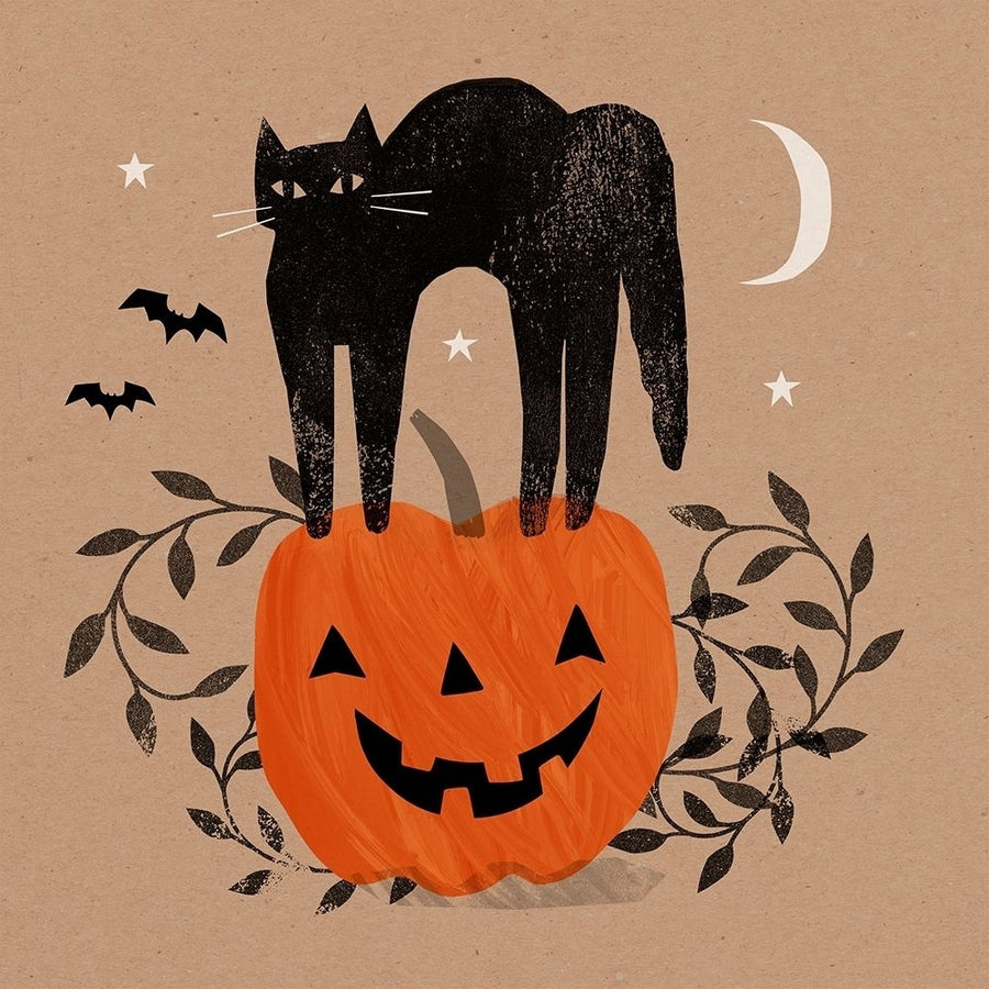 Graphic Halloween I Poster Print - Victoria Barnes-VARPDX176204D Image 1