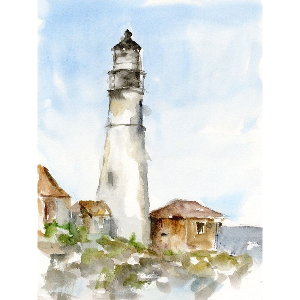 Plein Air Lighthouse Study I Poster Print - Ethan Harper-VARPDX176194FN Image 1