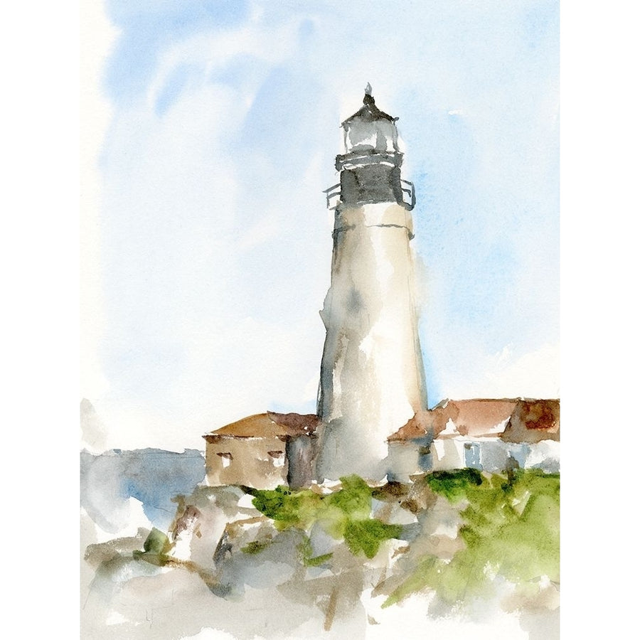 Plein Air Lighthouse Study II Poster Print - Ethan Harper-VARPDX176195FN Image 1