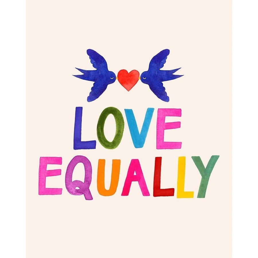 Love Loudly II Poster Print - Victoria Barnes-VARPDX176464Z Image 1