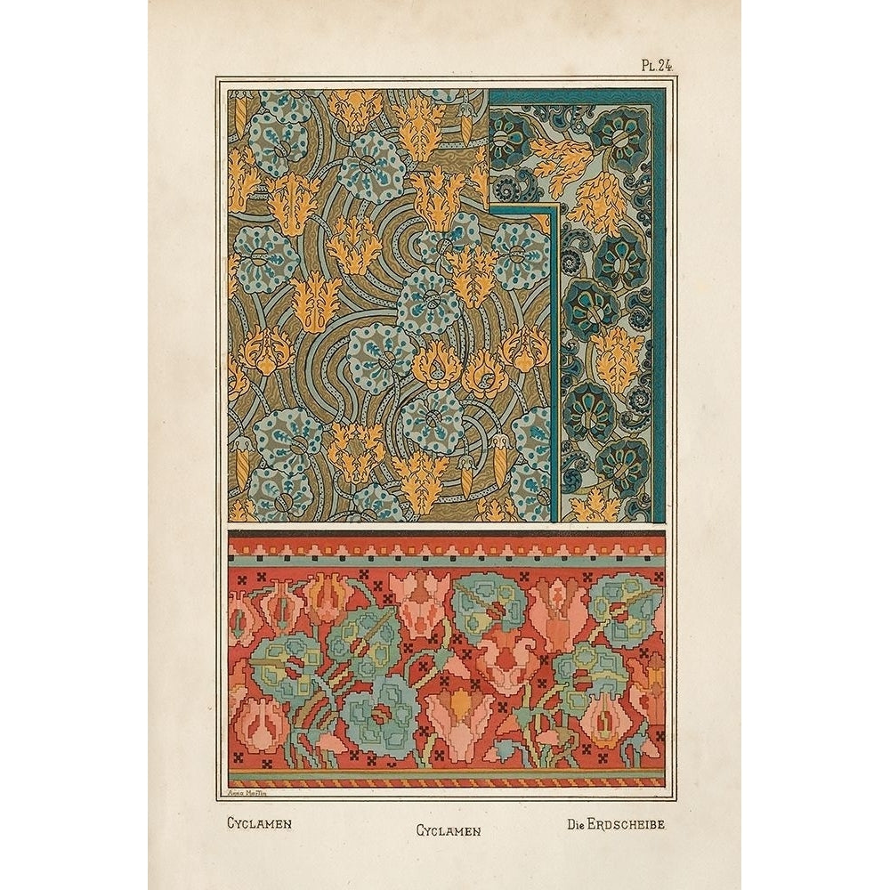 Nouveau Decorative I Poster Print - Studio Vision-VARPDX176643Z Image 1