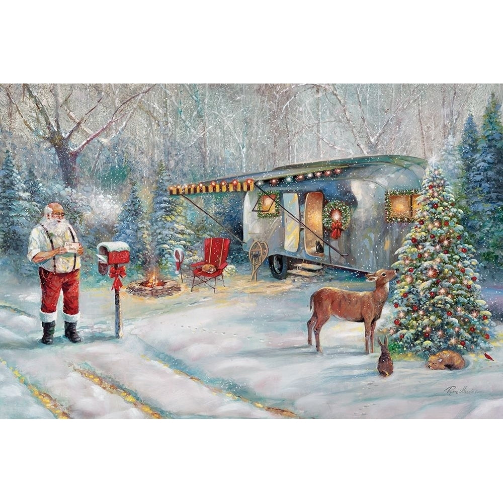 Santas Hideaway Poster Print by Ruane Manning-VARPDX17686 Image 1