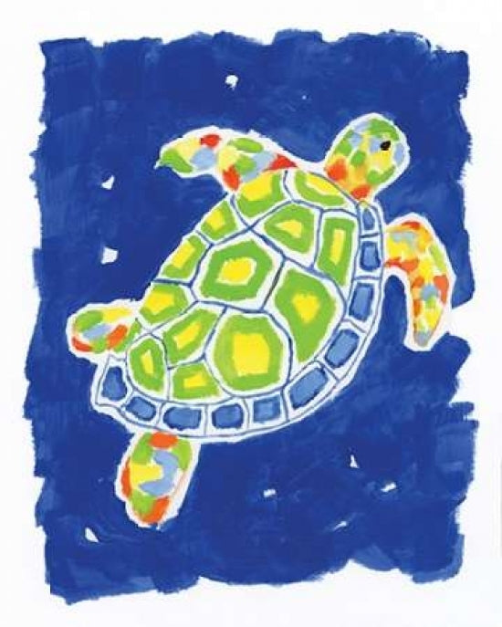 Bright Turtle Poster Print by Nan-VARPDX17711 Image 1