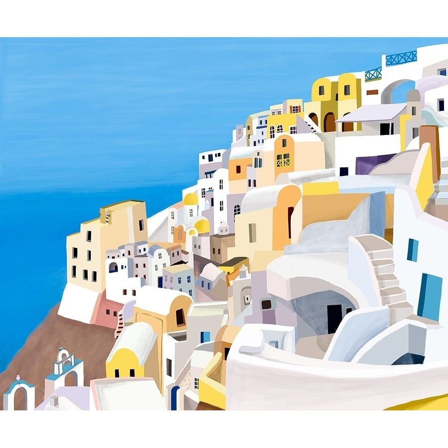 Greek Buildings II Poster Print - Carla Daly-VARPDX177421Z Image 1