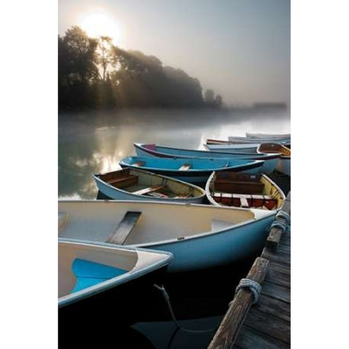 Skiffs In The Poster Print by Danita Delimont-VARPDX17803 Image 1