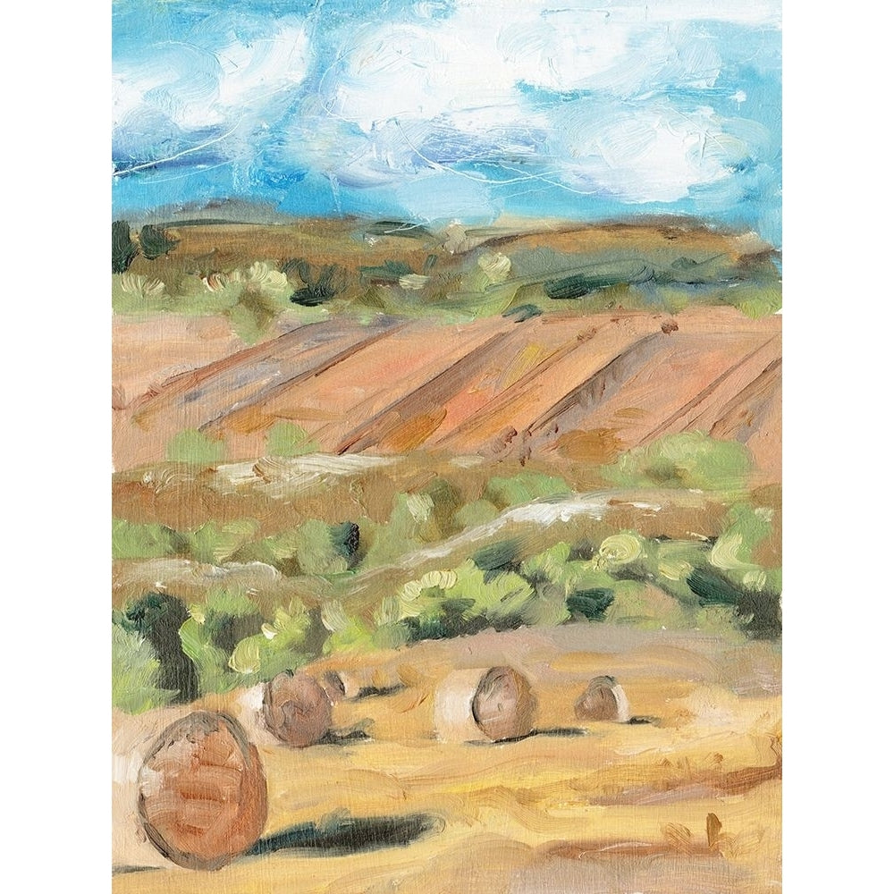 Hay Bales I Poster Print - Melissa Wang-VARPDX178291Z Image 1