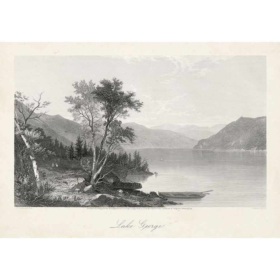 Lake George Poster Print - William Cullen Bryant-VARPDX178338Z Image 1