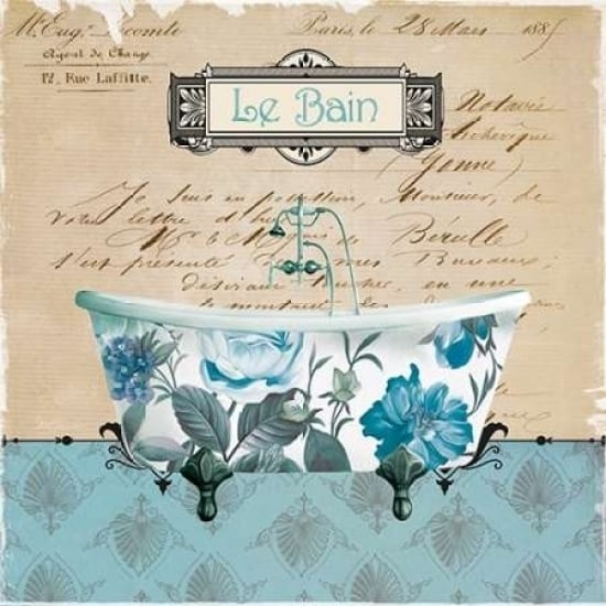 Jardin Le Bain Poster Print by Carol Robinson-VARPDX17842 Image 1