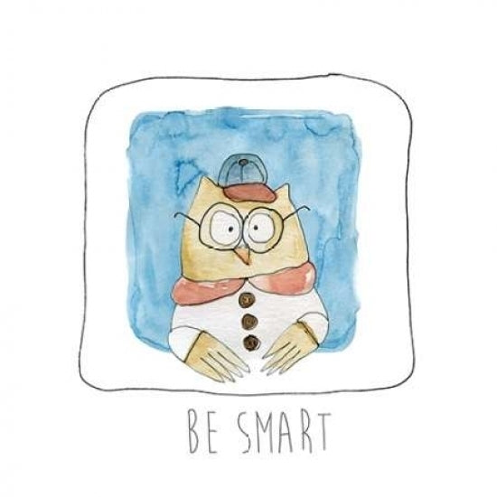 Be Smart Poster Print by Carol Robinson-VARPDX17889 Image 2