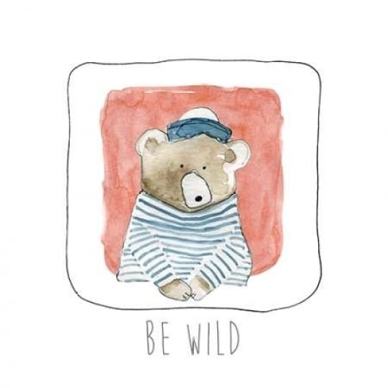 Be Wild Poster Print by Carol Robinson-VARPDX17891 Image 2