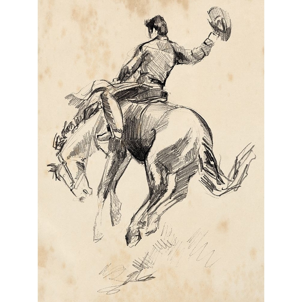 King of the Rodeo II Poster Print - Jennifer Paxton Parker-VARPDX179148FN Image 1