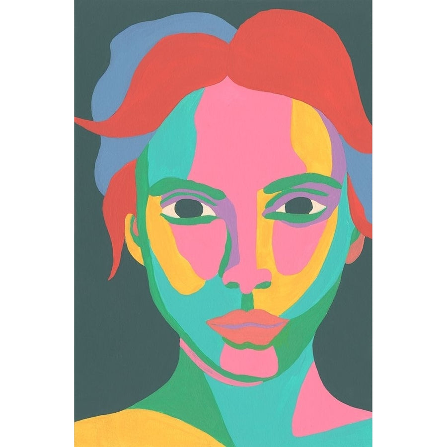 Colorblock Face I Poster Print - Regina Moore-VARPDX179941Z Image 1