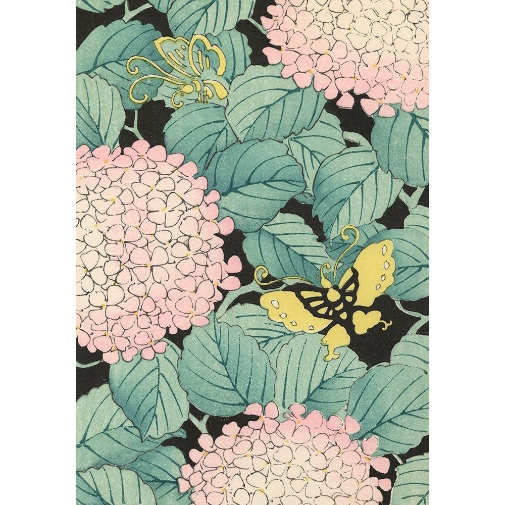 Japanese Floral Design I Poster Print - Korin Furuya-VARPDX180050Z Image 1