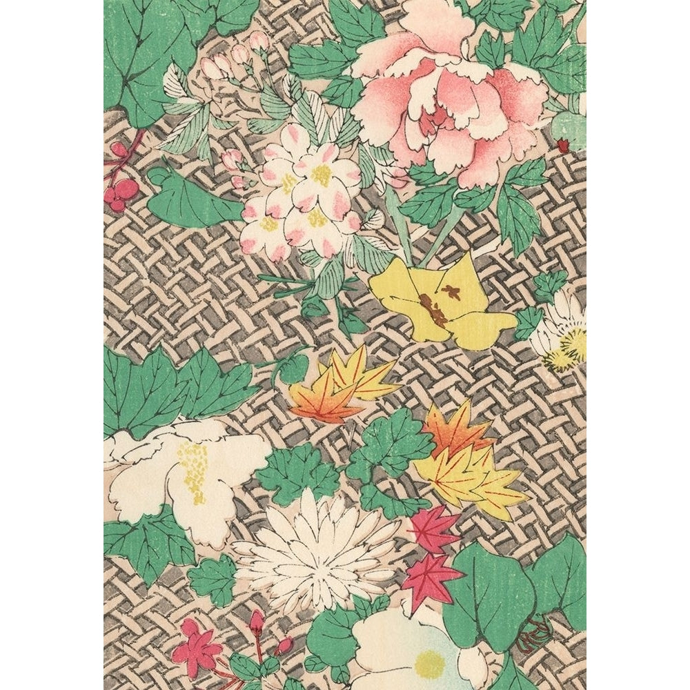 Japanese Floral Design IV Poster Print - Korin Furuya-VARPDX180053Z Image 1