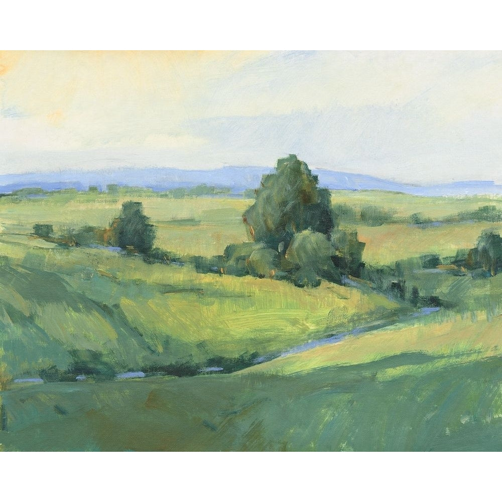 Rolling Green Hills I Poster Print - Tim OToole-VARPDX180640FN Image 1