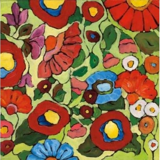 Summer Garden Poster Print by Vanessa Drew-VARPDX18091 Image 1