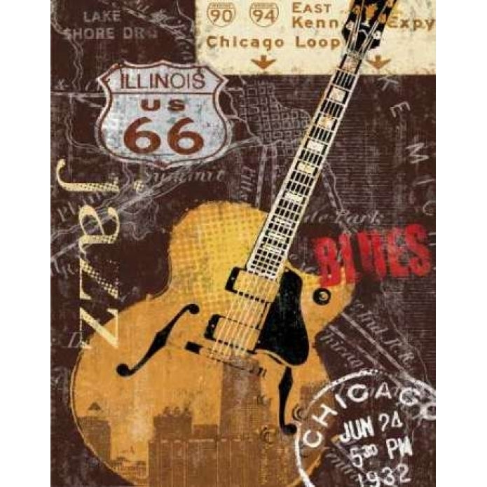 Chi-town Poster Print by Keith Mallett-VARPDX18124 Image 2