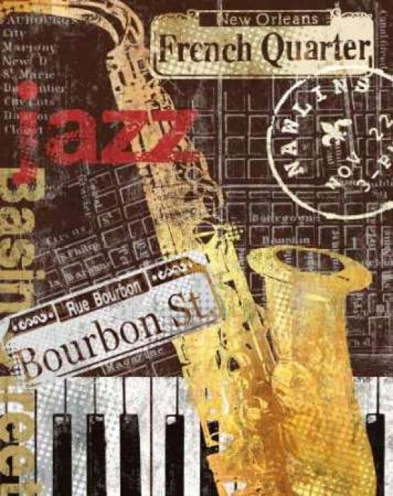 Nawlins Poster Print by Keith Mallett-VARPDX18125 Image 1