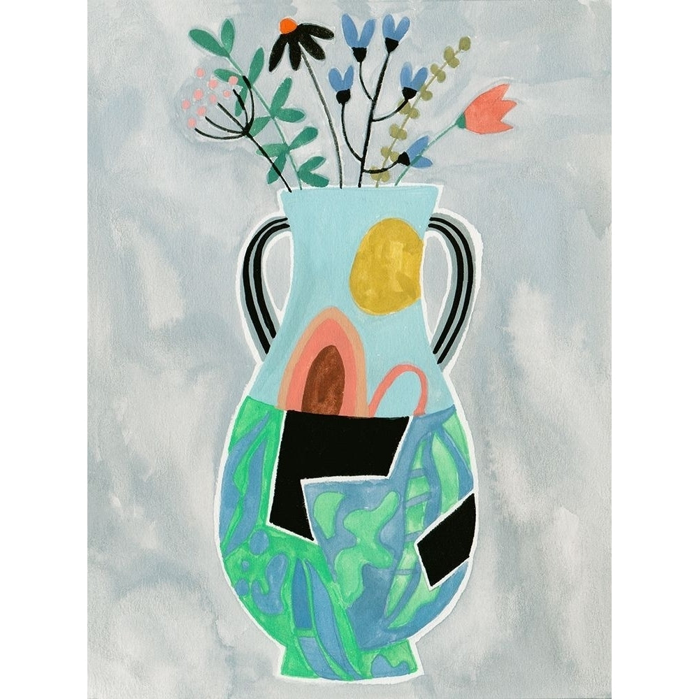 Collage Vase I Poster Print - Melissa Wang-VARPDX181315Z Image 1