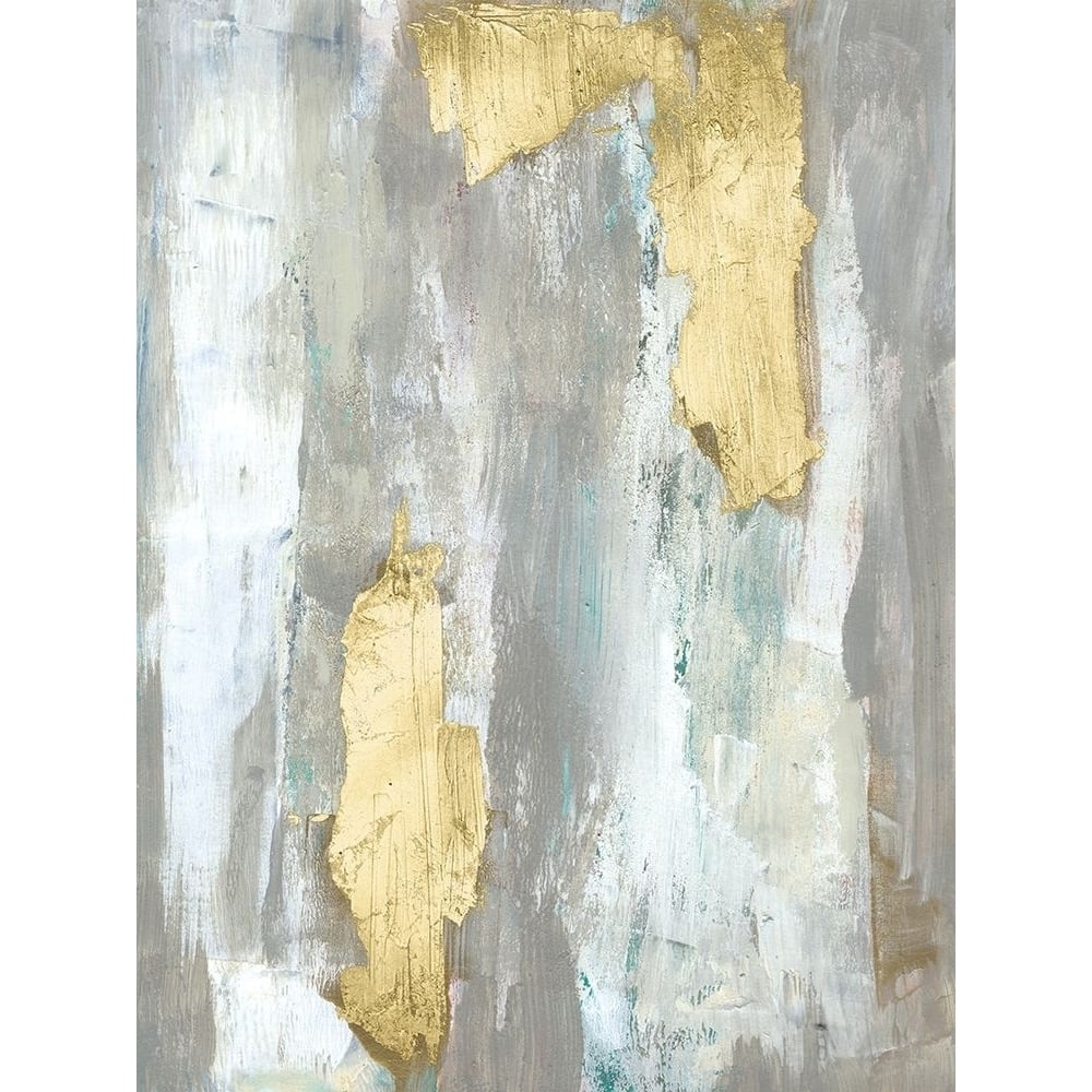 Textured Neutrals and Gold I Poster Print - Jennifer Goldberger-VARPDX181620FNE Image 1