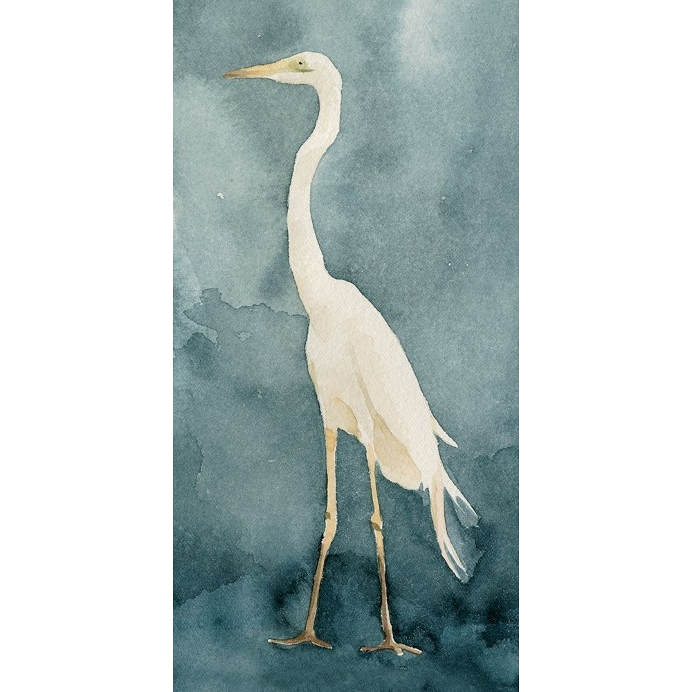 Simple Egret I Poster Print - Emma Caroline-VARPDX182014Z Image 1