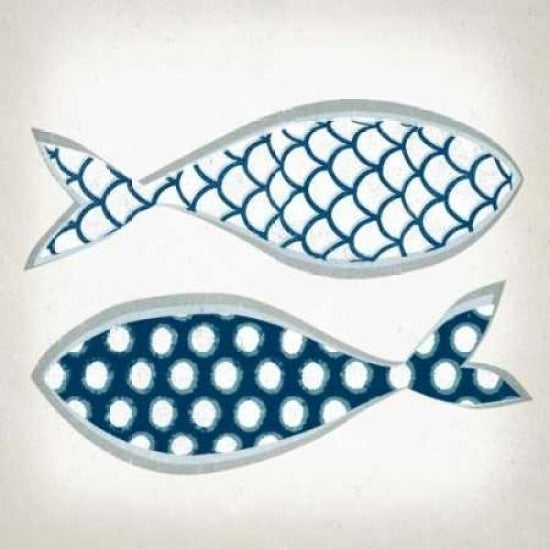 Fish Patterns II Poster Print by Tandi Venter-VARPDX18227 Image 1