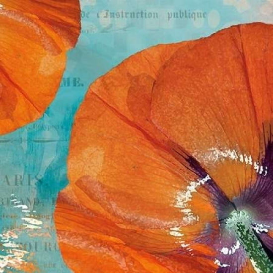 Poppies in the Sky I Poster Print by Sabine Berg-VARPDX18245 Image 1