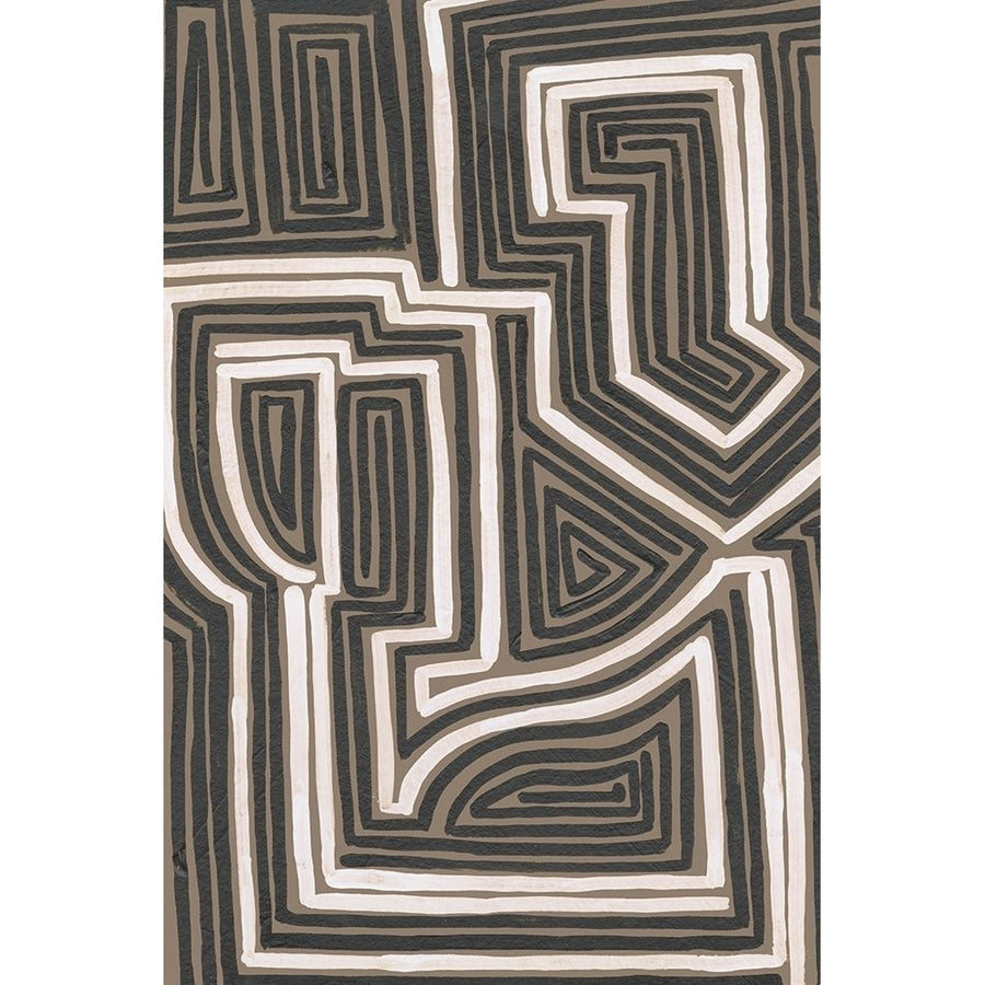 Abstract Maze I Poster Print - Regina Moore-VARPDX182491FN Image 1