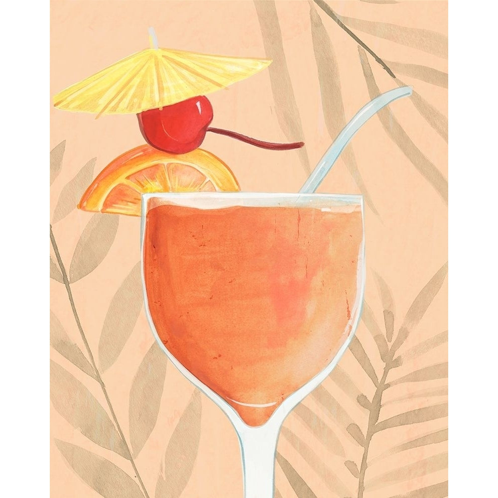 Tropical Cocktail I Poster Print - Annie Warren-VARPDX182624Z Image 1