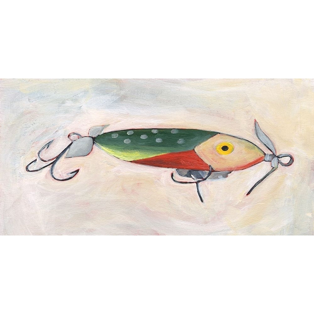 Retro Fishing Lure III Poster Print - Regina Moore-VARPDX182645Z Image 1