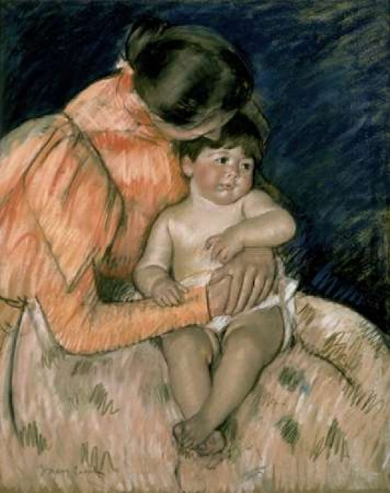 Mother and Child Poster Print by Mary Cassatt-VARPDX18367 Image 1