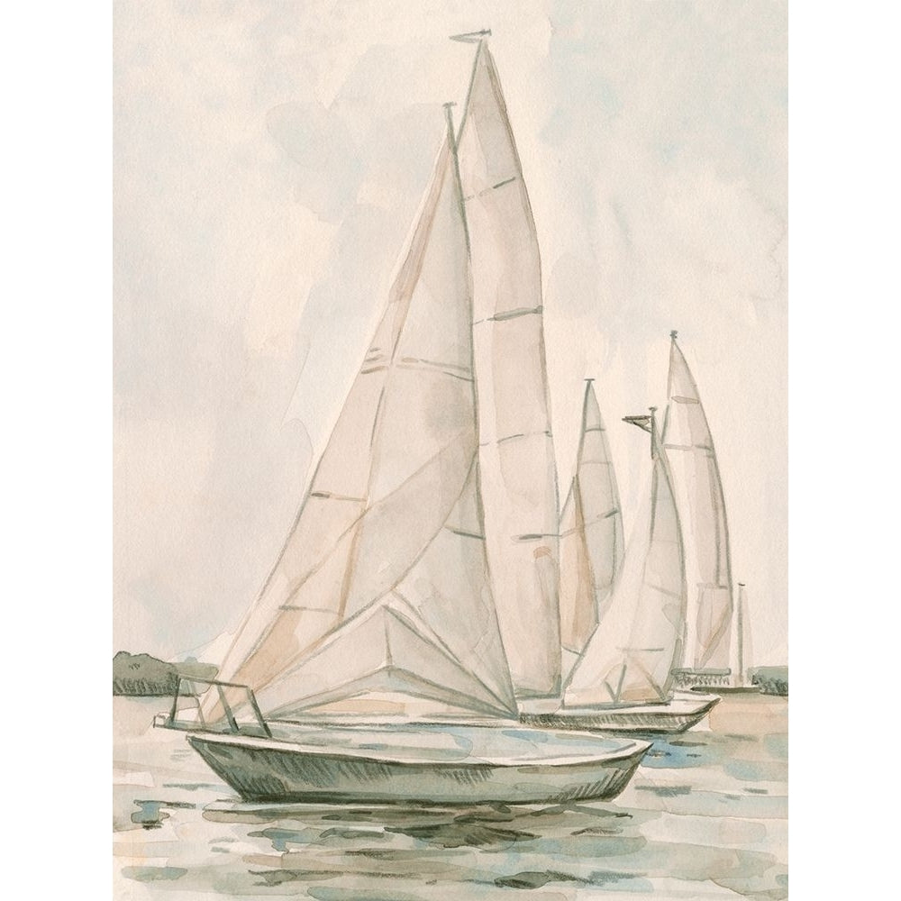 Sail Scribble II Poster Print - Emma Caroline-VARPDX184007Z Image 1