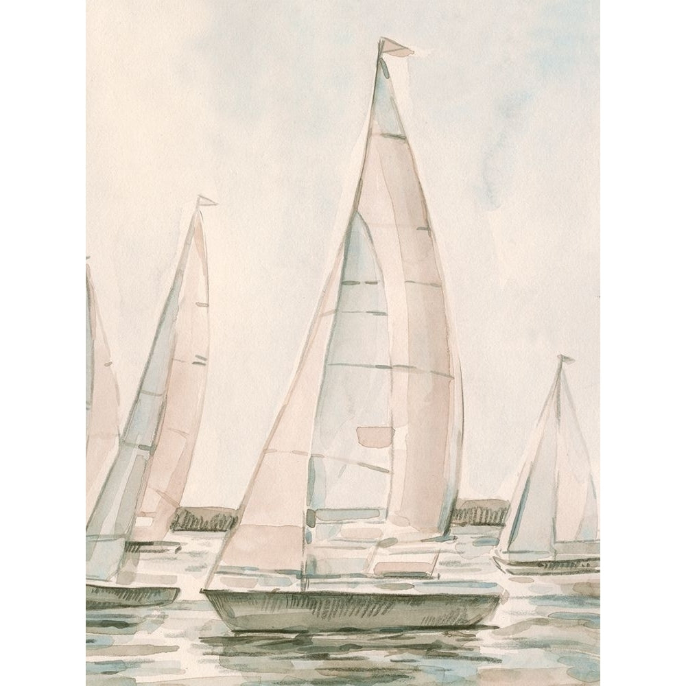 Sail Scribble I Poster Print - Emma Caroline-VARPDX184006Z Image 1