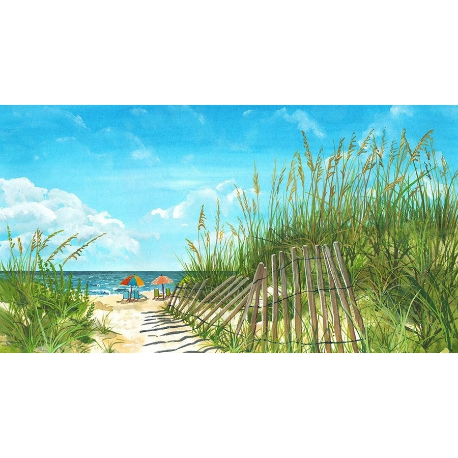 Walk To The Beach Poster Print - Erica Christopher-VARPDX18416A Image 1