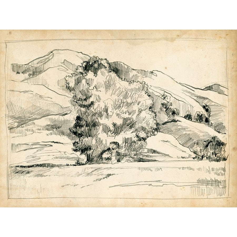 Mountain Sketch II Poster Print - Jennifer Paxton Parker-VARPDX184956Z Image 1