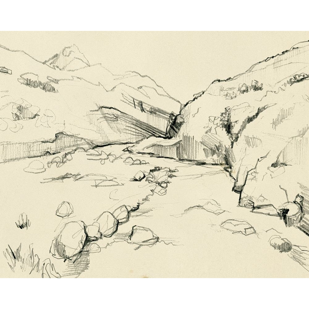 Winding Brook Sketch II Poster Print - Jennifer Paxton Parker-VARPDX184958Z Image 1