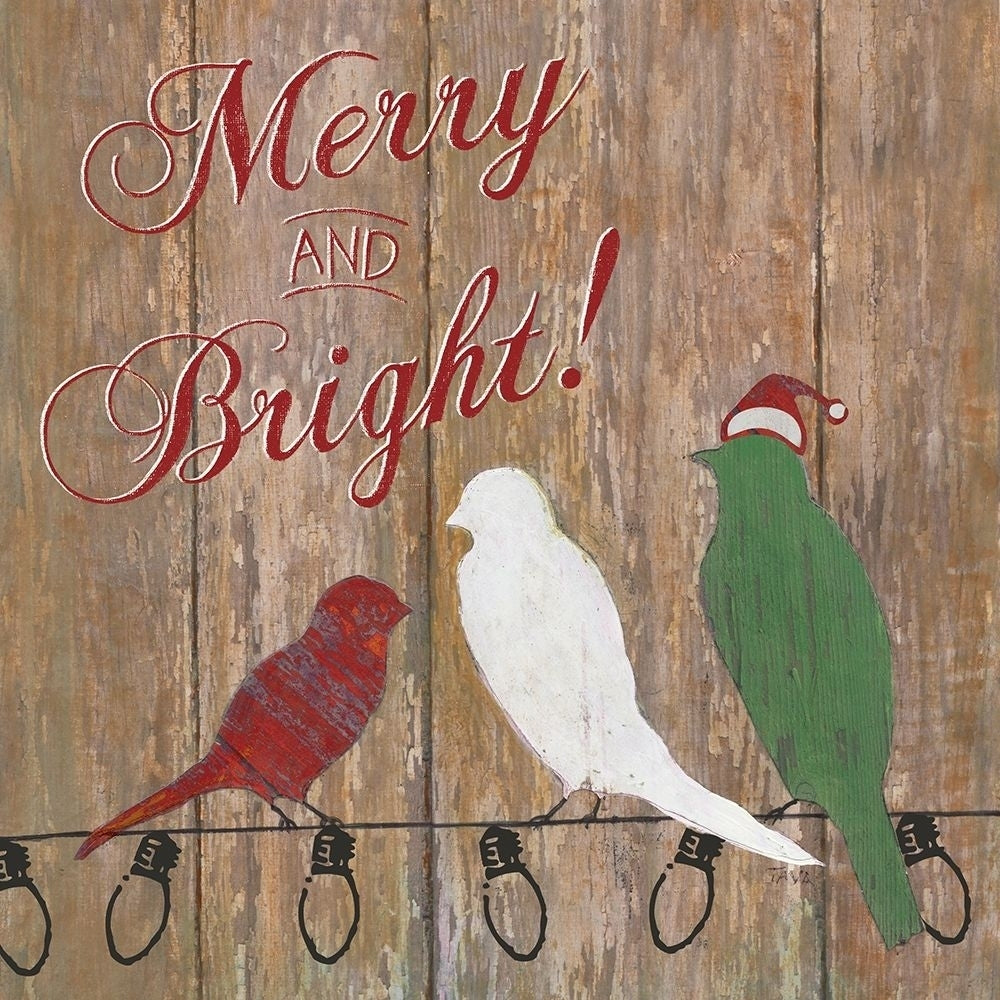 Merry and Bright Poster Print by Tava Studios-VARPDX18497 Image 2