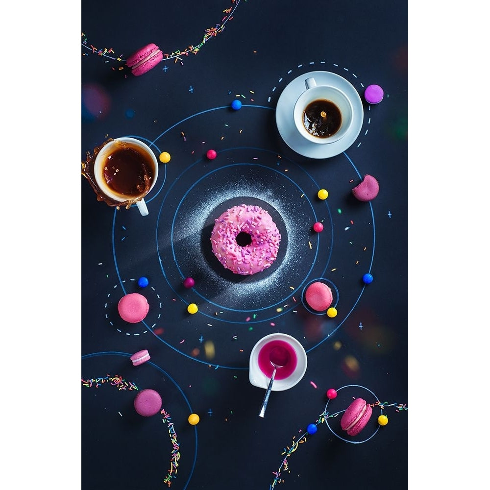 Space Donut Poster Print - Dina Belenko-VARPDX1850156 Image 1