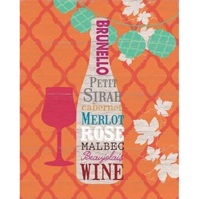 Summer Wine Celebration I Poster Print by Studio Bella-VARPDX18563 Image 1