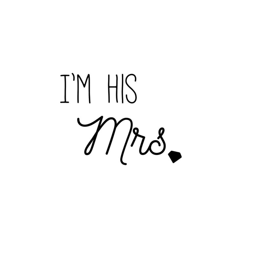 Im His Mrs. Poster Print by CAD DESIGNS-VARPDX18612 Image 1