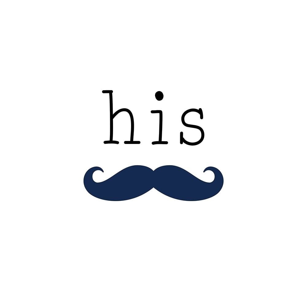 His Mustache Poster Print by CAD DESIGNS-VARPDX18615 Image 1