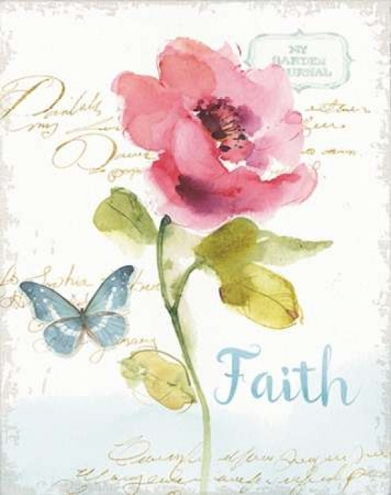 Rainbow Seeds Floral VI Faith Poster Print by Audit Lisa-VARPDX18682 Image 2